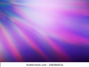 Light Purple vector abstract blurred background. A completely new color illustration in a bokeh style. The elegant pattern for brand book.