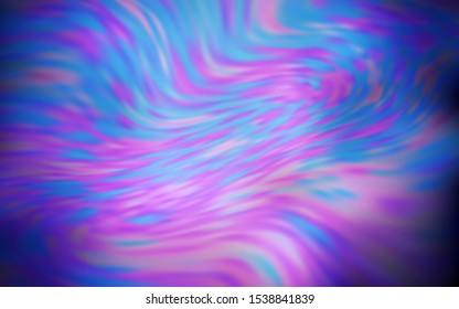 Light Purple vector abstract blurred background. Glitter abstract illustration with gradient design. Completely new design for your business.