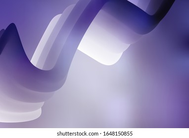 Light Purple vector abstract blurred background. New colored illustration in blur style with gradient. Blurred design for your web site.