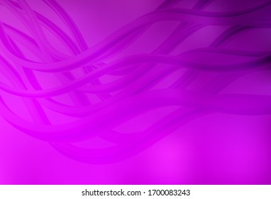 Fondo difuminado abstracto del vector púrpura claro. Ilustración creativa en estilo de medio tono con degradado. Antecedentes elegantes para un libro de marca.