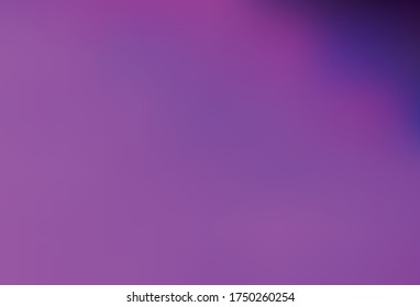 Fondo difuminado abstracto del vector púrpura claro. Ilustración colorida en estilo abstracto con gradiente. Marco elegante para un libro de marca.
