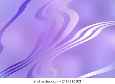 Light Purple vector abstract blurred layout. A completely new colored illustration in blur style. Smart design for your work.