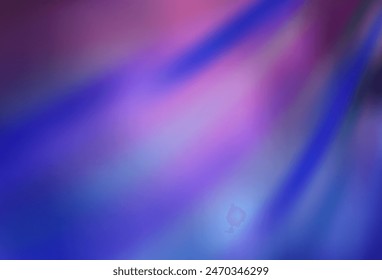 Light Purple vector abstract blurred layout. Abstract colorful illustration with gradient. New design for your business.