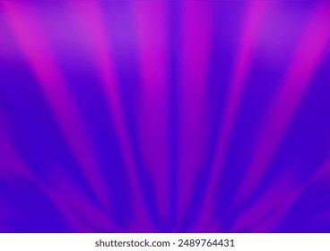 Light Purple vector abstract blurred template. Colorful abstract illustration with gradient. The best blurred design for your business.