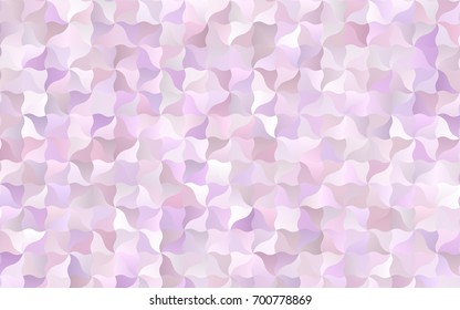 Light Purple vector abstract blurred template. Modern geometrical abstract illustration with gradient bandy lines. The textured pattern can be used for background.