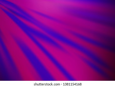 Light Purple vector abstract bokeh pattern. A vague abstract illustration with gradient. Brand new design for your business.