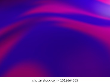Light Purple vector abstract bokeh pattern. Modern geometrical abstract illustration with gradient. The elegant pattern for brand book.
