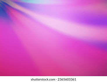 Light Purple vector abstract bokeh pattern. Modern geometrical abstract illustration with gradient. The blurred design can be used for your web site.