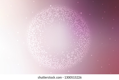 Light Purple vector abstract bright template. Abstract colorful illustration with gradient. Background for a cell phone.