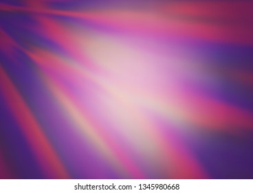 Light Purple vector abstract bright template. Colorful illustration in abstract style with gradient. The template can be used for your brand book.