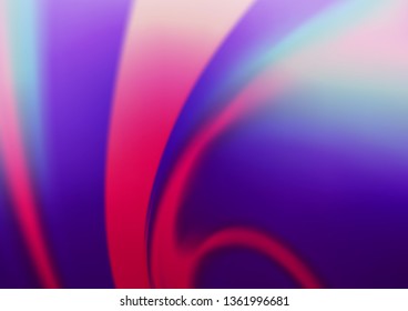 Light Purple vector abstract bright template. A completely new color illustration in a bokeh style. Brand new style for your business design.
