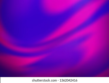 Light Purple vector abstract bright template. Colorful illustration in blurry style with gradient. The template can be used for your brand book.