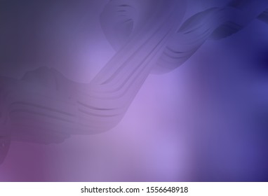 Light Purple vector abstract bright pattern. Creative illustration in halftone style with gradient. Completely new design for your business.