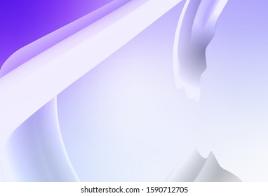 Light Purple vector abstract bright template. Creative illustration in halftone style with gradient. Elegant background for a brand book.