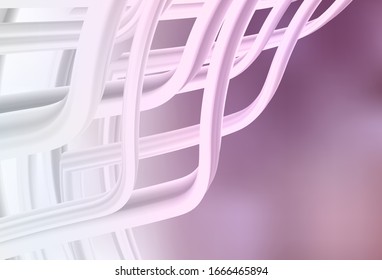 Patrón luminoso abstracto del vector púrpura claro. Ilustración abstracta brillante con diseño degradado. Nueva forma de tu diseño.