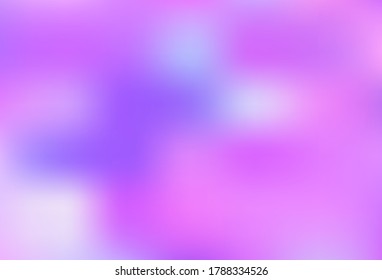 Light Purple vector abstract bright texture. A completely new colored illustration in blur style. Background for a cell phone.