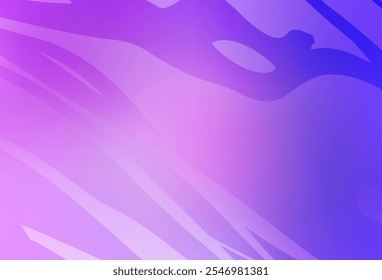 Plantilla brillante abstracta de Vector púrpura claro. Ilustración abstracta colorida con gradiente. Fondo para diseños.