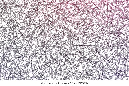 Light Purple vector abstract colorful background, which consist of triangles. Pattern with colored triangles on white background.