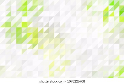 Light Purple vector abstract colorful background, which consist of triangles. Pattern with colored triangles on white background.