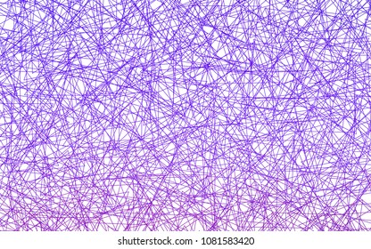 Light Purple vector abstract colorful background, which consist of triangles. Pattern with colored triangles on white background.
