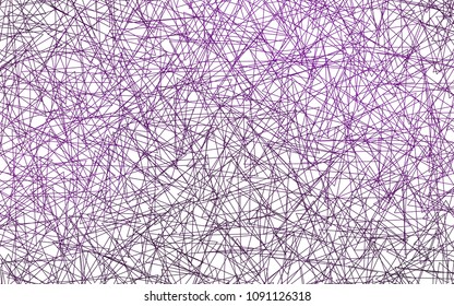 Light Purple vector abstract colorful background, which consist of triangles. Pattern with colored triangles on white background.
