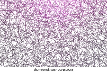 Light Purple vector abstract colorful background, which consist of triangles. Pattern with colored triangles on white background.
