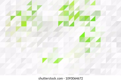 Light Purple vector abstract colorful background, which consist of triangles. Pattern with colored triangles on white background.
