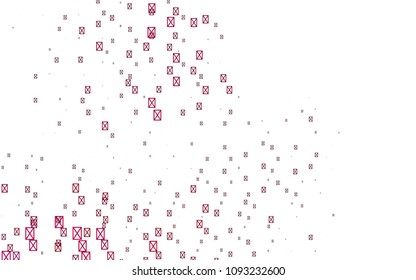 Light Purple vector abstract colorful background, which consist of triangles. Pattern with colored triangles on white background.