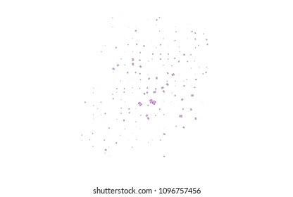 Light Purple vector abstract colorful background, which consist of triangles. Pattern with colored triangles on white background.