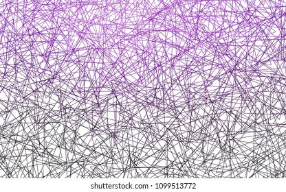 Light Purple vector abstract colorful background, which consist of triangles. Pattern with colored triangles on white background.