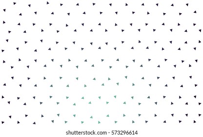 Light purple vector abstract colorful background, which consist of triangles. Pattern with colored triangles on white background.