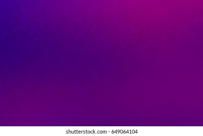 Light Purple vector abstract colorful background, which consist of triangles. Pattern with colored triangles on white background.