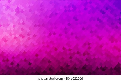 Light Purple vector abstract curved pattern. Modern geometrical abstract illustration with gradient bandy lines. The completely new template can be used for your brand book.