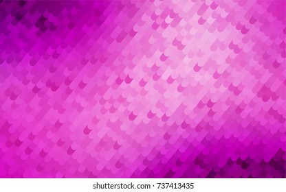 Light Purple vector abstract curved pattern. Colorful illustration in abstract cranked style with gradient. The elegant pattern can be used as part of a brand book.