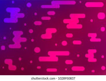 Light Purple vector abstract doodle pattern. An elegant bright illustration with lines in Natural style. A new texture for your design.