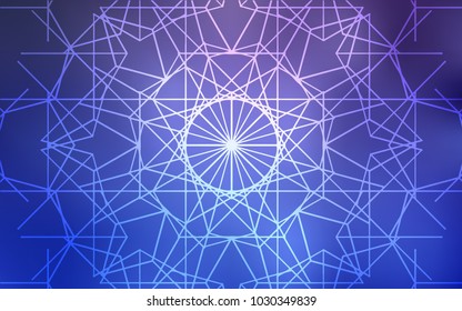 Light Purple vector abstract doodle background. An elegant bright illustration with lines drawn by child in Natural style. Hand painted design for web, wrapping, wallpaper.
