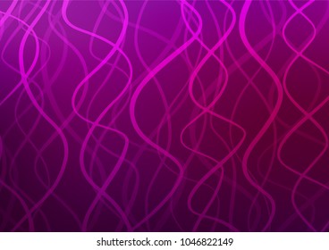 Light Purple vector abstract doodle template. Glitter abstract illustration with doodles and Zen tangles. The doodle design can be used for your web site.
