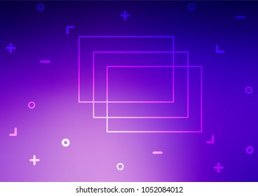 Light Purple vector abstract doodle pattern. A vague abstract illustration with doodles in Indian style. The completely new template can be used for your brand book.