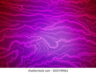 Light Purple vector abstract doodle template. Colorful illustration in abstract style with doodles and Zen tangles. A completely new template for your business design.