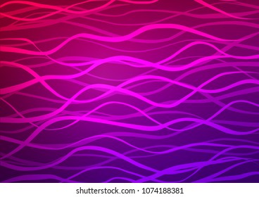 Light Purple vector abstract doodle pattern. Colorful illustration in abstract style with doodles and Zen tangles. The elegant pattern can be used as a part of a brand book.