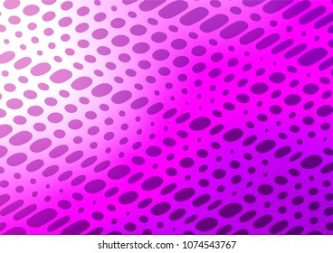 Light Purple vector abstract doodle template. Modern geometrical abstract illustration with doodles. The doodle design can be used for your web site.