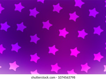 Light Purple vector abstract doodle background. Decorative shining illustration with doodles on abstract template. A completely new design for your business.