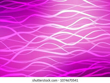 Light Purple vector abstract doodle background. Shining colored illustration with doodles in Zen tangle style. A completely new design for your business.