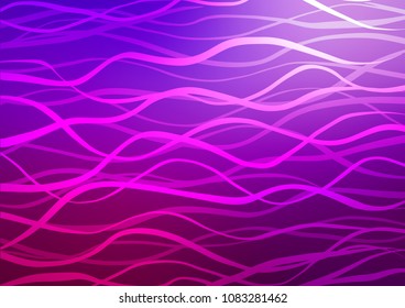 Light Purple vector abstract doodle pattern. A vague abstract illustration with doodles in Indian style. The pattern can be used for heads of websites and designs.