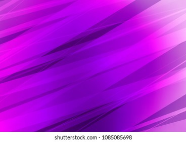 Light Purple vector abstract doodle template. Ethnic elegant natural pattern with gradient. A new texture for your design.
