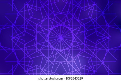 Light Purple vector abstract doodle wallpaper. Decorative shining childish illustration with doodles on abstract template. A completely new template for your business design.