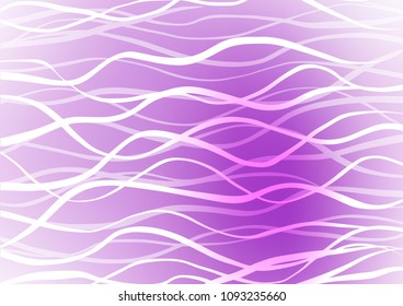 Light Purple vector abstract doodle background. Glitter abstract illustration with doodles and Zen tangles. Hand painted design for web, wrapping, wallpaper.