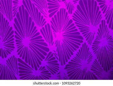 Light Purple vector abstract doodle texture. Geometric doodle illustration in Origami style with gradient. The doodle design can be used for your web site.
