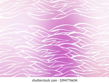 Light Purple vector abstract doodle pattern. Doodles on blurred abstract background with gradient. A completely new design for your business.