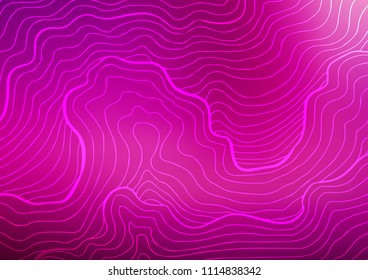 Light Purple vector abstract doodle template. Brand-new colored illustration in blurry style with doodles. The elegant pattern can be used as a part of a brand book.